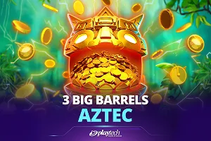 Playtech : 3 Big Barrels Aztec - GOODGAMING138